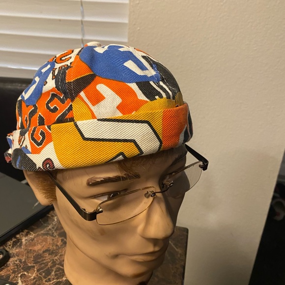 Fashion Style Men’s Multicolor Canvas Hat Size One - Picture 9 of 12